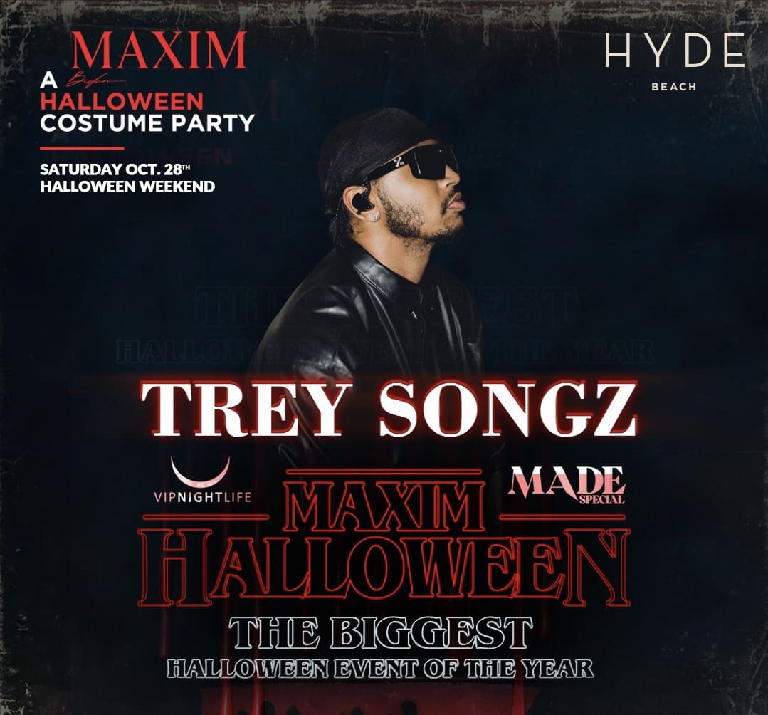 MAXIM HALLOWEEN PARTY Miami Beach Pool Party